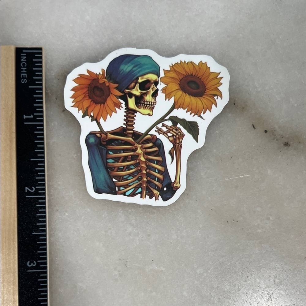 Colorful Skeleton Sticker Set - Picture 2 of 8